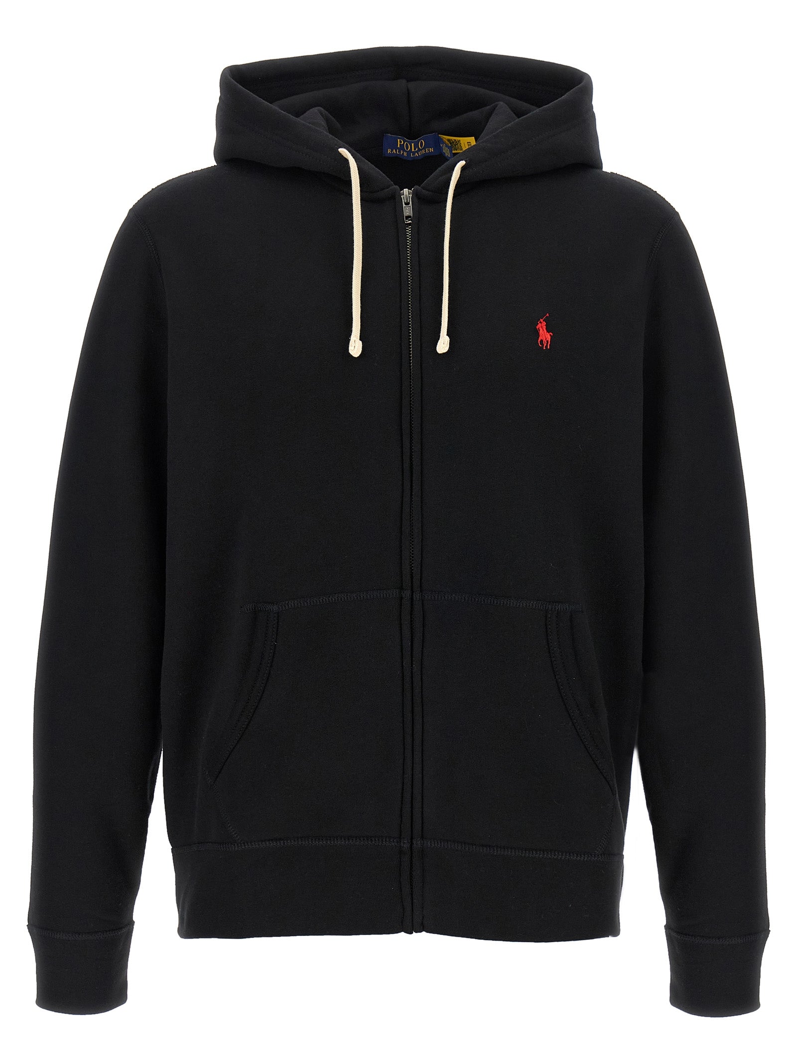 Polo Ralph Lauren Schwarzer Baumwoll-Sweatshirt