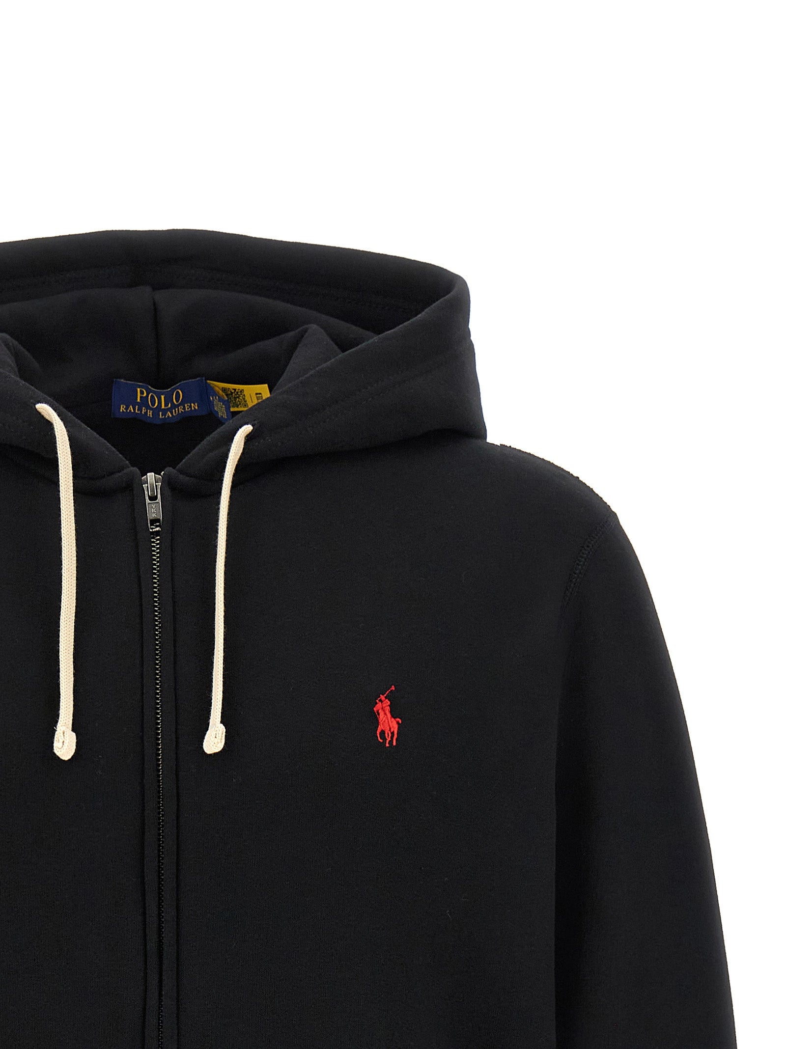 Polo Ralph Lauren Schwarzer Baumwoll-Sweatshirt