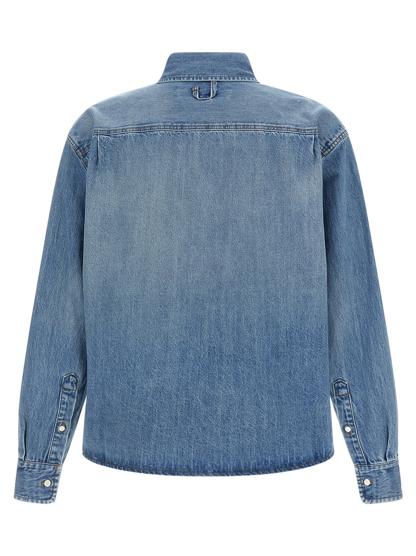 Jacquemus Blaue Baumwollbluse