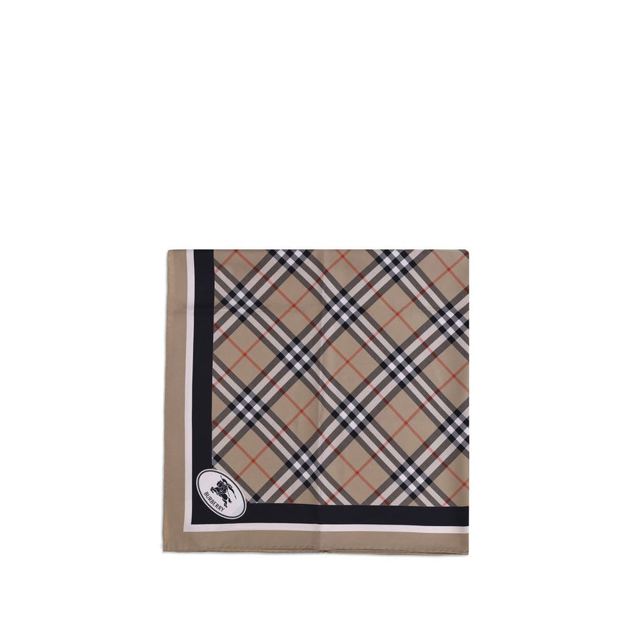 Burberry Beiger Seidenschal