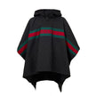 Gucci Schwarzer Trenchcoat aus Polyester
