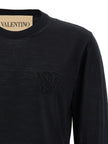 Valentino Garavani Schwarzer Cardigan aus Schurwolle