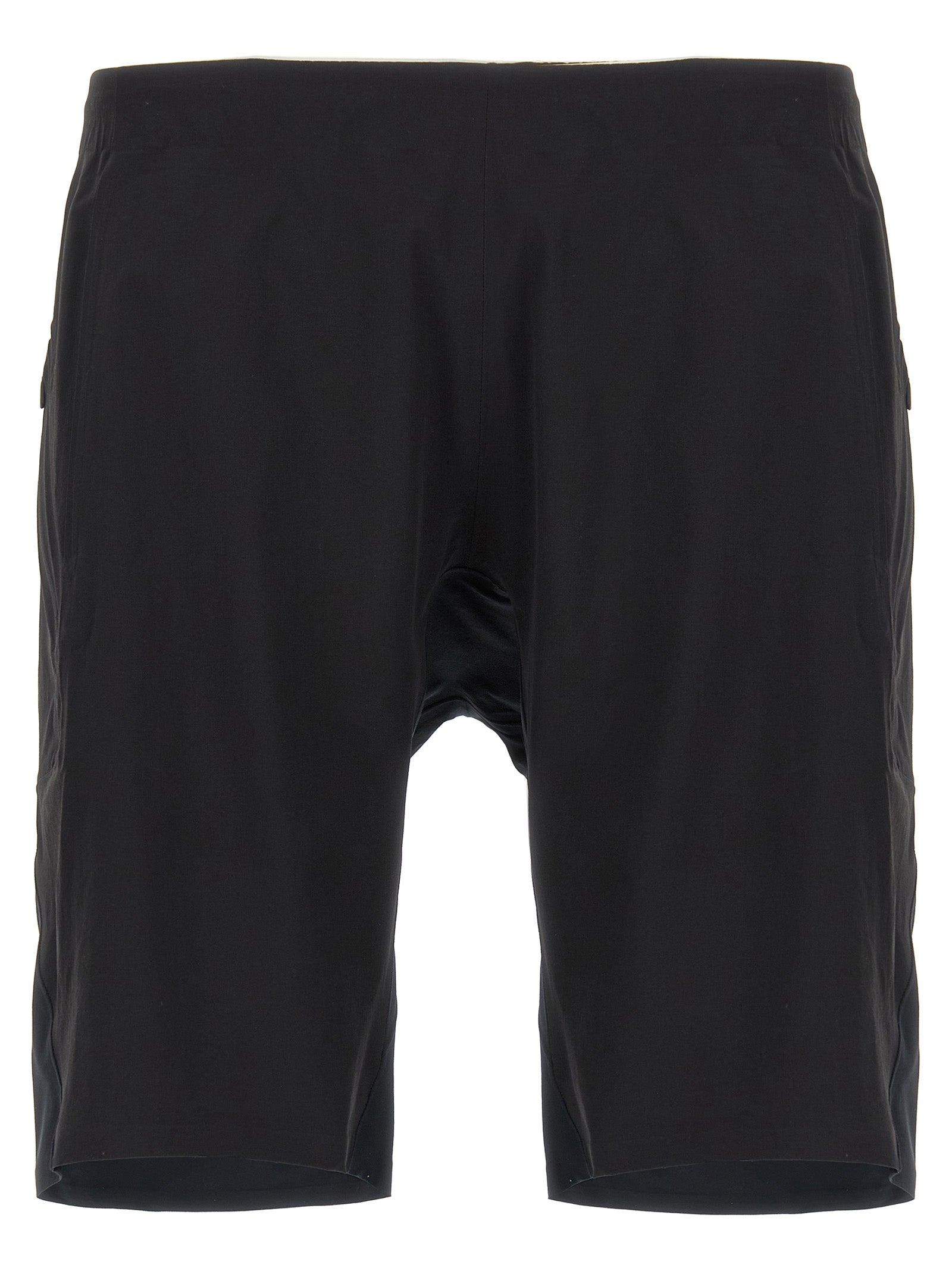 Arc'teryx Veilance Schwarze Bermuda-Shorts aus Nylon