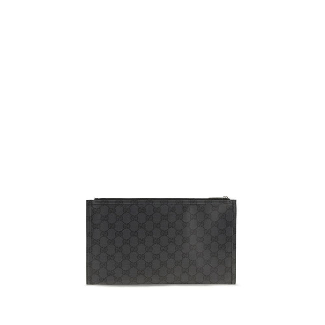 Gucci Schwarze Stoffhandtasche