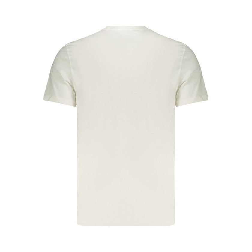 Calvin Klein Weißes Herren-T-Shirt aus Baumwolle