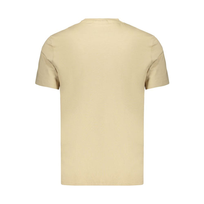 Calvin Klein Beige Baumwoll-T-Shirt für Herren