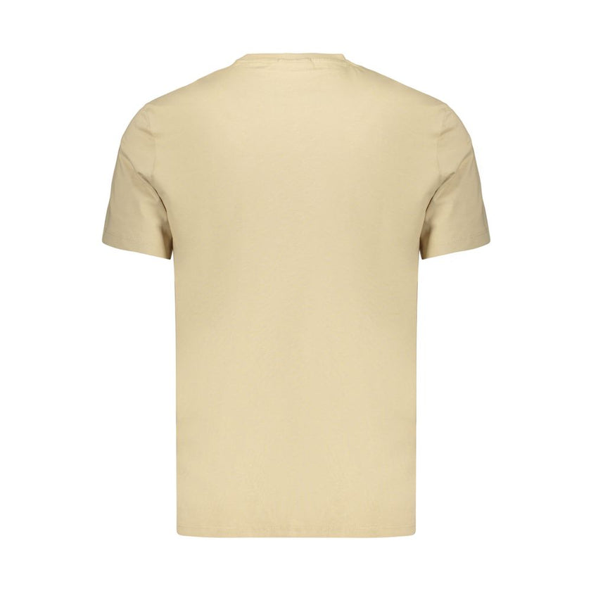 Calvin Klein Beige Baumwoll-T-Shirt für Herren