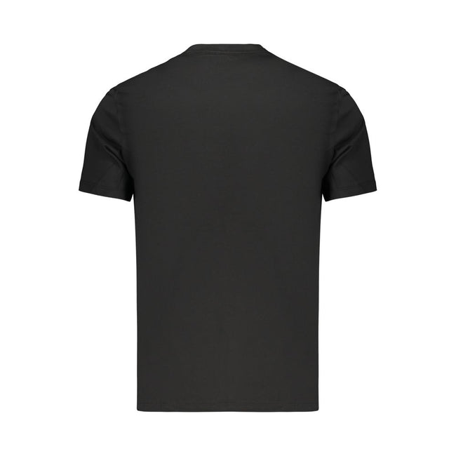 Calvin Klein Schwarzes Baumwoll-T-Shirt für Herren