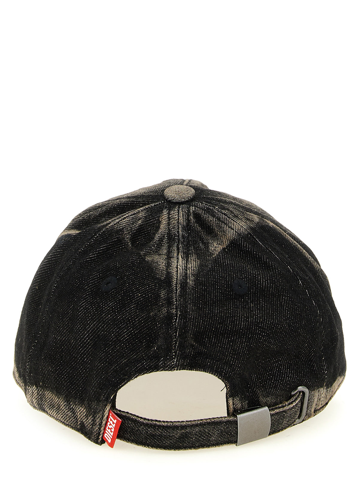 Diesel Schwarze Baumwollkappe (Baseball Cap)