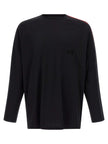 Y-3 Schwarzes Baumwoll-T-Shirt