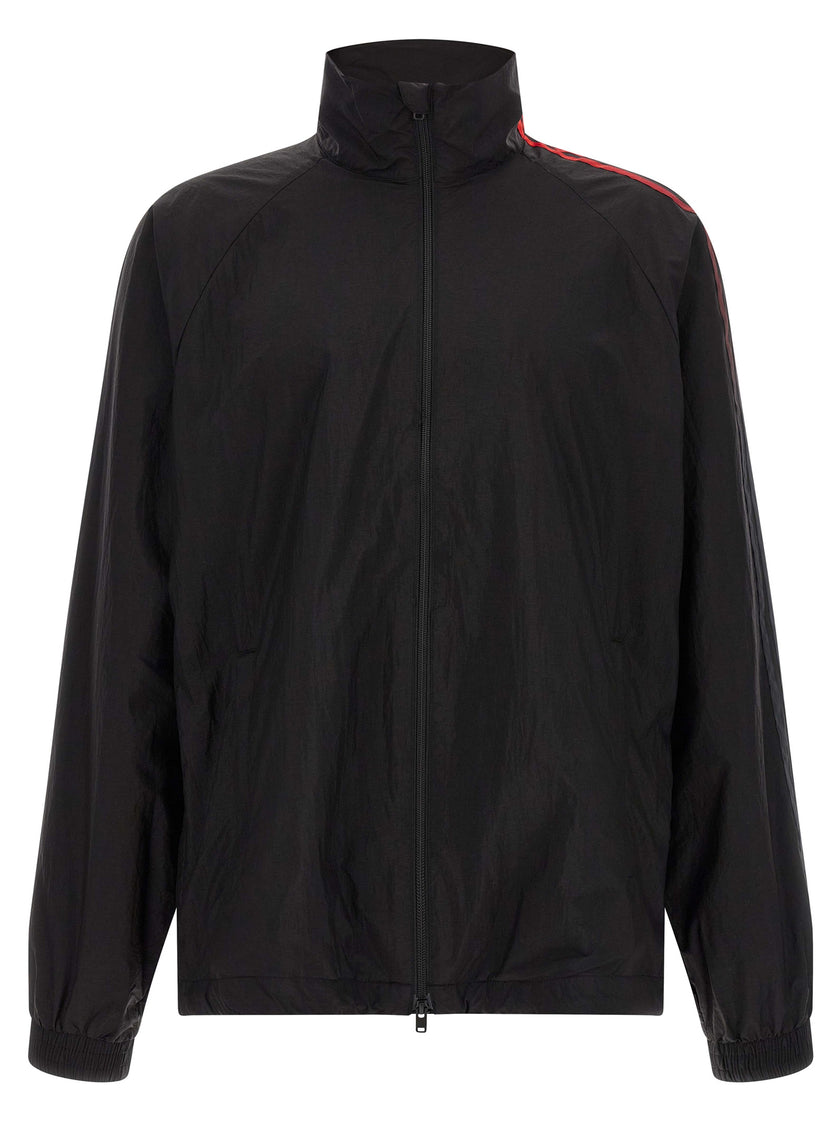 Y-3 Schwarzes Polyamid-Sweatshirt