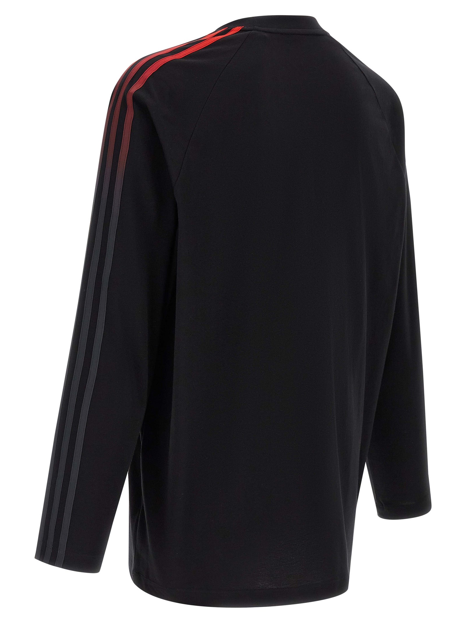 Y-3 Schwarzes Baumwoll-T-Shirt