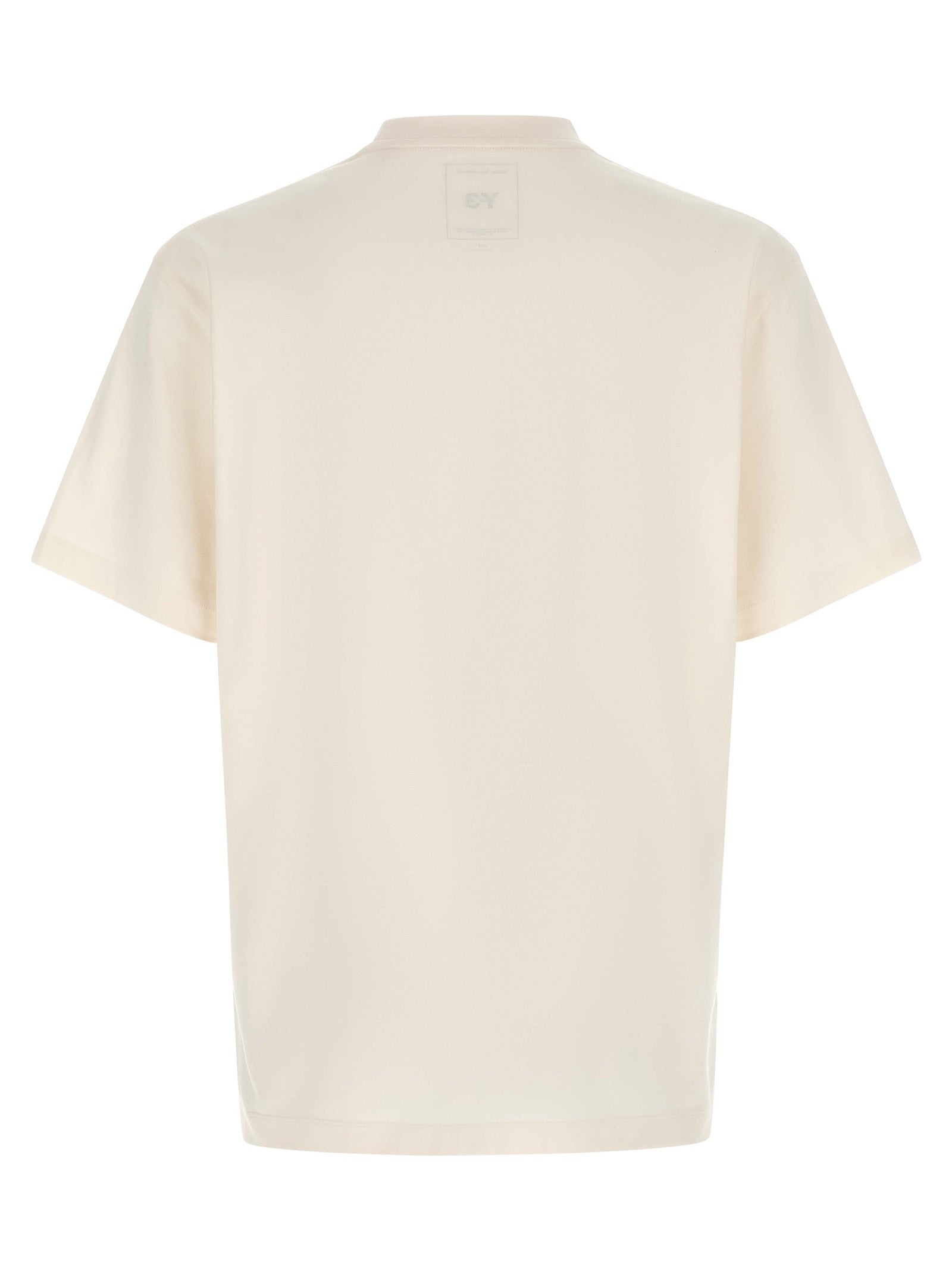 Y-3 Weißes Baumwoll-T-Shirt