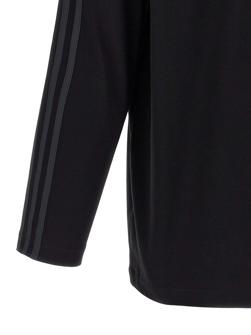 Y-3 Schwarzes Baumwoll-T-Shirt