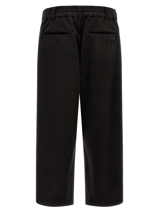 Y-3 Black Recycled Polyester Track Pants