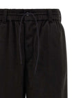 Y-3 Schwarze Trainingshose aus recyceltem Polyester