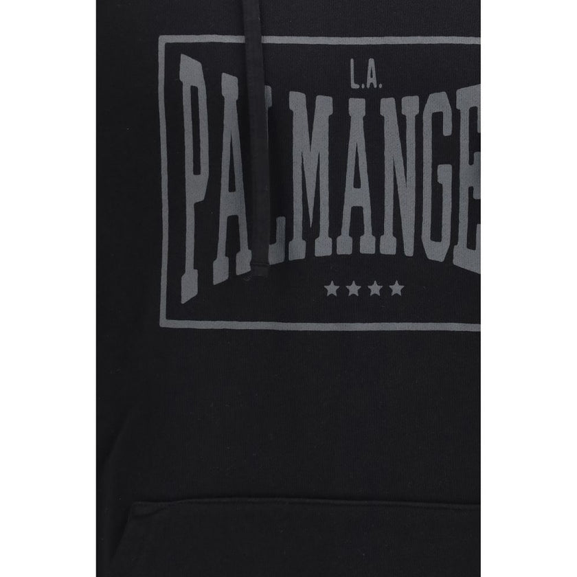 Palm Angels Schwarzer Baumwoll-Sweatshirt