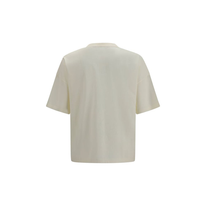 Palm Angels Beiges Baumwoll-T-Shirt