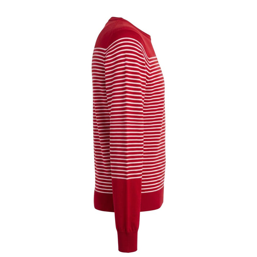 Malo Roter Baumwollpullover