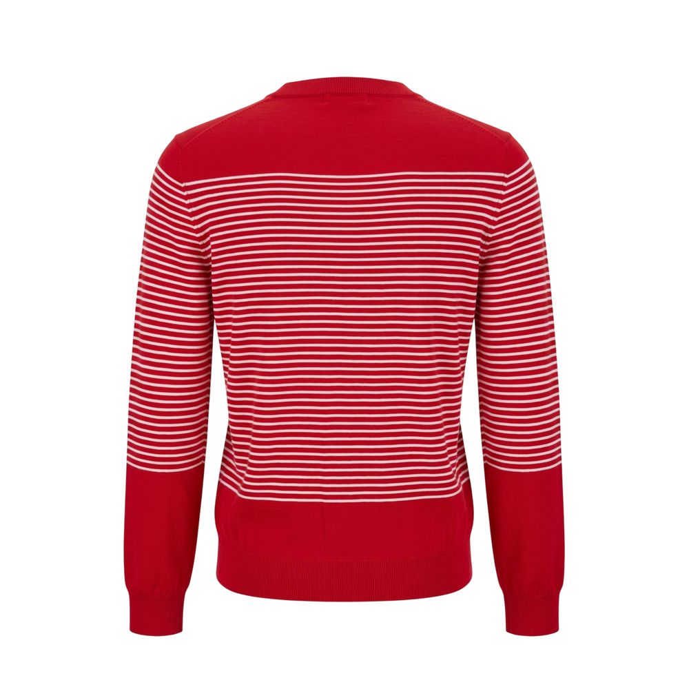 Malo Roter Baumwollpullover