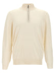Brunello Cucinelli Weicher Kaschmir-Cardigan in Weiß
