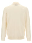 Brunello Cucinelli Weicher Kaschmir-Cardigan in Weiß