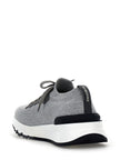 Brunello Cucinelli Graue Sneaker aus Baumwolle im Athletic-Stil