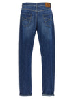 Brunello Cucinelli Blaue Baumwolljeans im Relaxed Fit