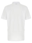 Moschino Weißes Poloshirt aus Baumwolle
