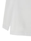 Moschino Weißes Poloshirt aus Baumwolle