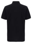 Moschino Schwarzes Baumwoll-Poloshirt