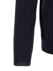 ZANONE Blaues Poloshirt aus reiner Schurwolle