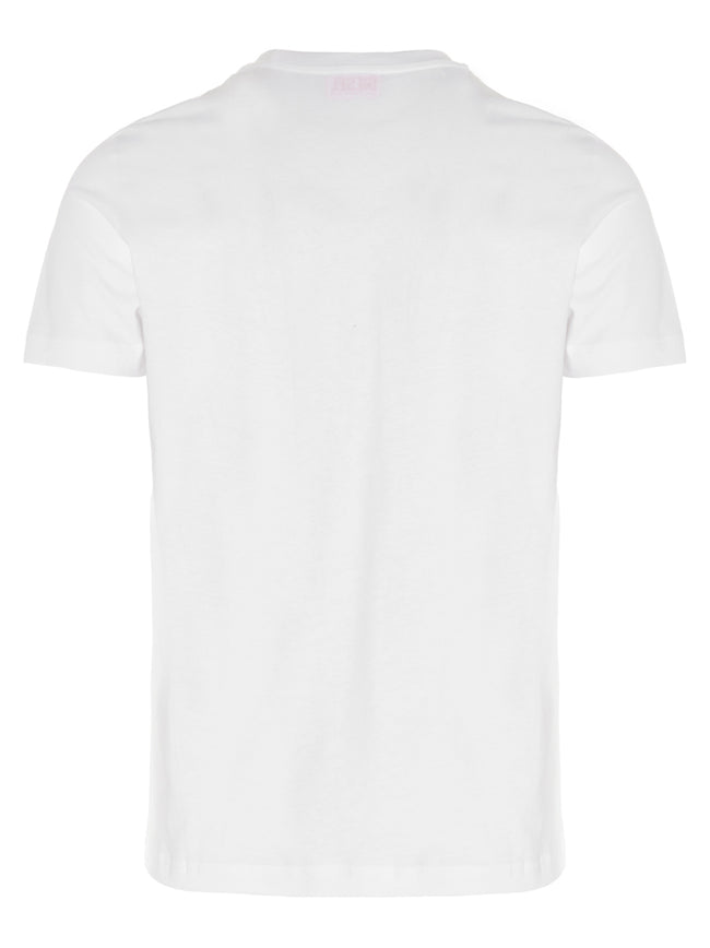 Diesel Weißes Baumwoll-T-Shirt