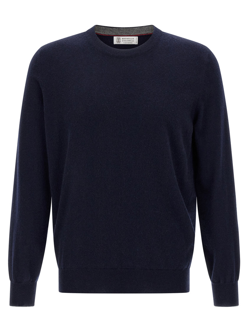 Brunello Cucinelli Blauer Kaschmir-Cardigan