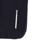 Brunello Cucinelli Blaue Ärmellose Jacke aus Polyamid