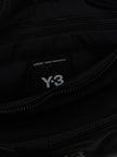 Y-3 Schwarze Crossbody-Tasche aus Polyamid