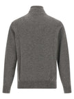Brunello Cucinelli Grauer Kaschmir-Strickjacke