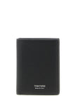 Tom Ford Schwarzer Kalbsleder-Kartenetui