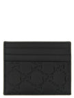 Gucci Schwarzer Kalbsleder-Kartenetui