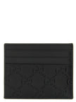 Gucci Schwarzer Kalbsleder-Kartenetui