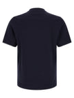 Brunello Cucinelli Blaues Baumwoll-T-Shirt
