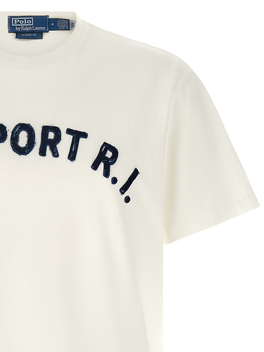 Polo Ralph Lauren Blaues Baumwoll-T-Shirt