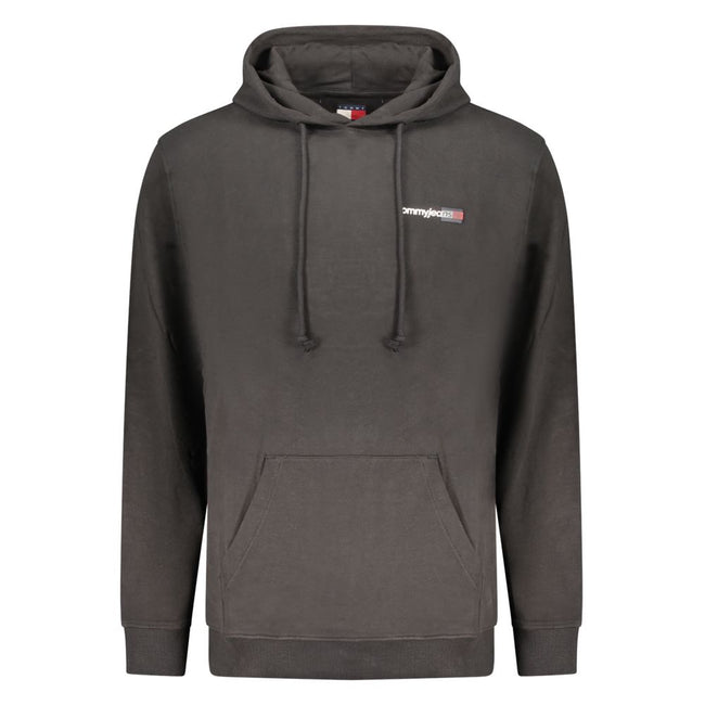 Tommy Hilfiger Schwarzer Baumwoll-Sweatshirt