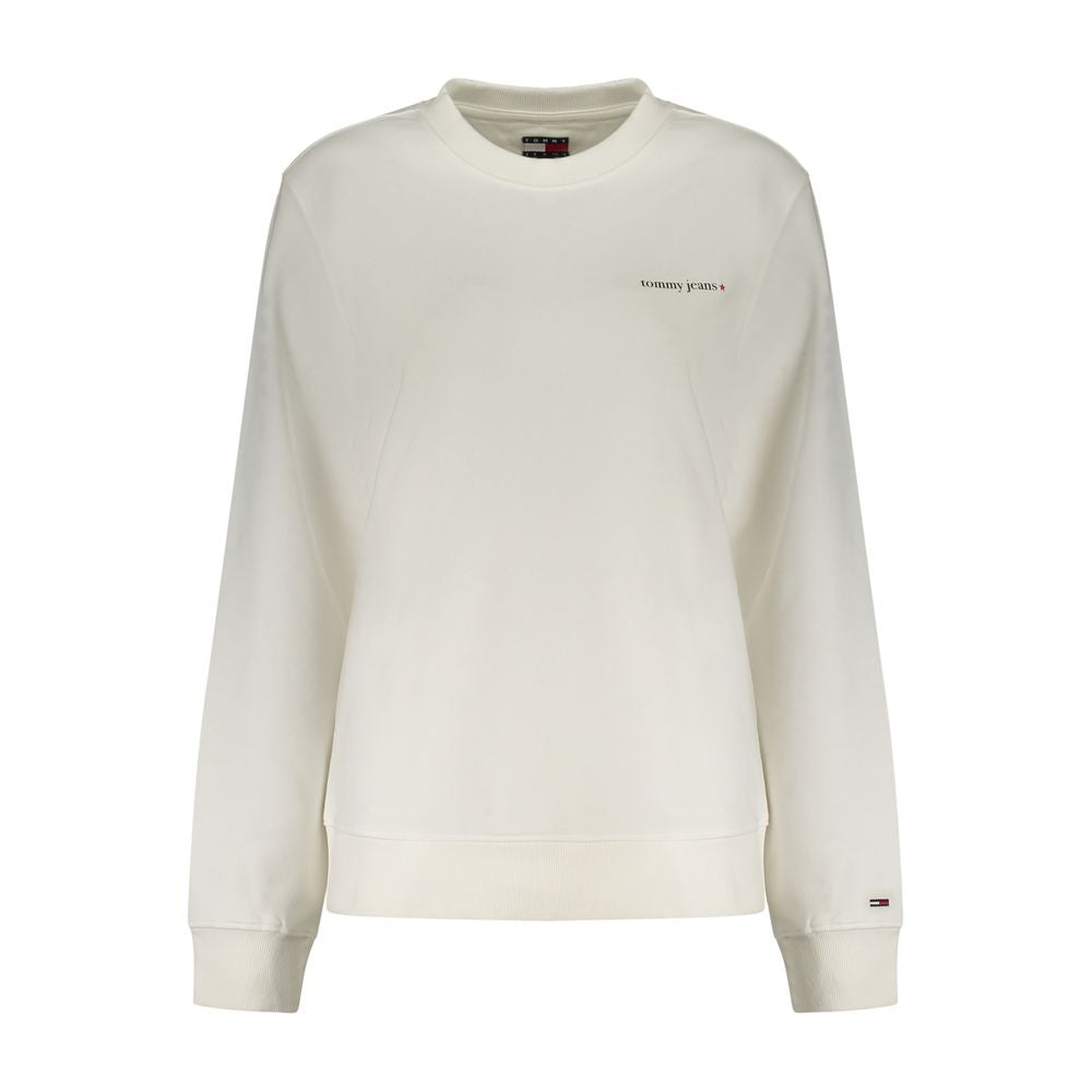 Tommy Hilfiger White Cotton Sweatshirt for Women