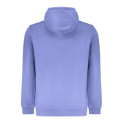Tommy Hilfiger blaues Baumwoll-Sweatshirt für Herren mit Kapuze und Logo