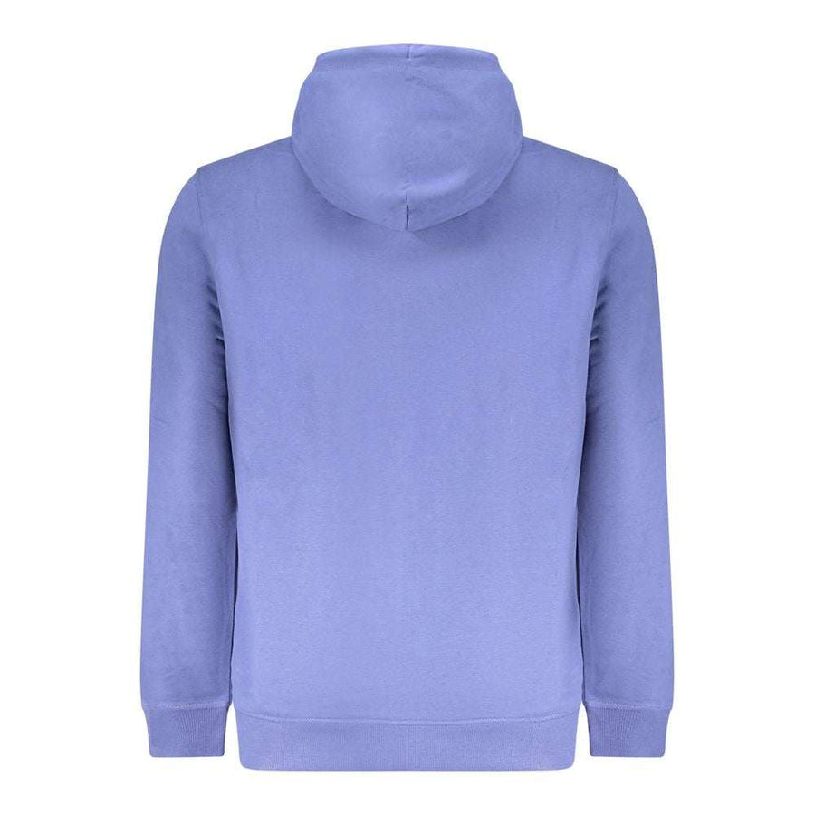 Tommy Hilfiger blaues Baumwoll-Sweatshirt für Herren mit Kapuze und Logo