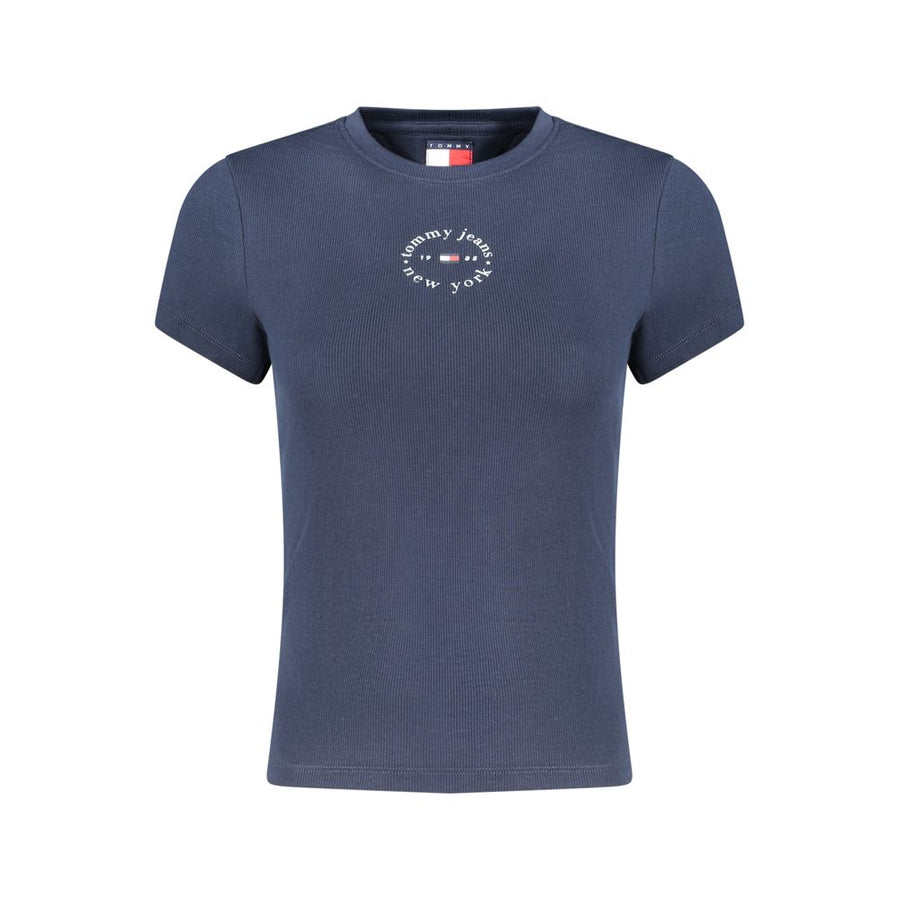 Tommy Hilfiger Women's Blue Cotton T-Shirt