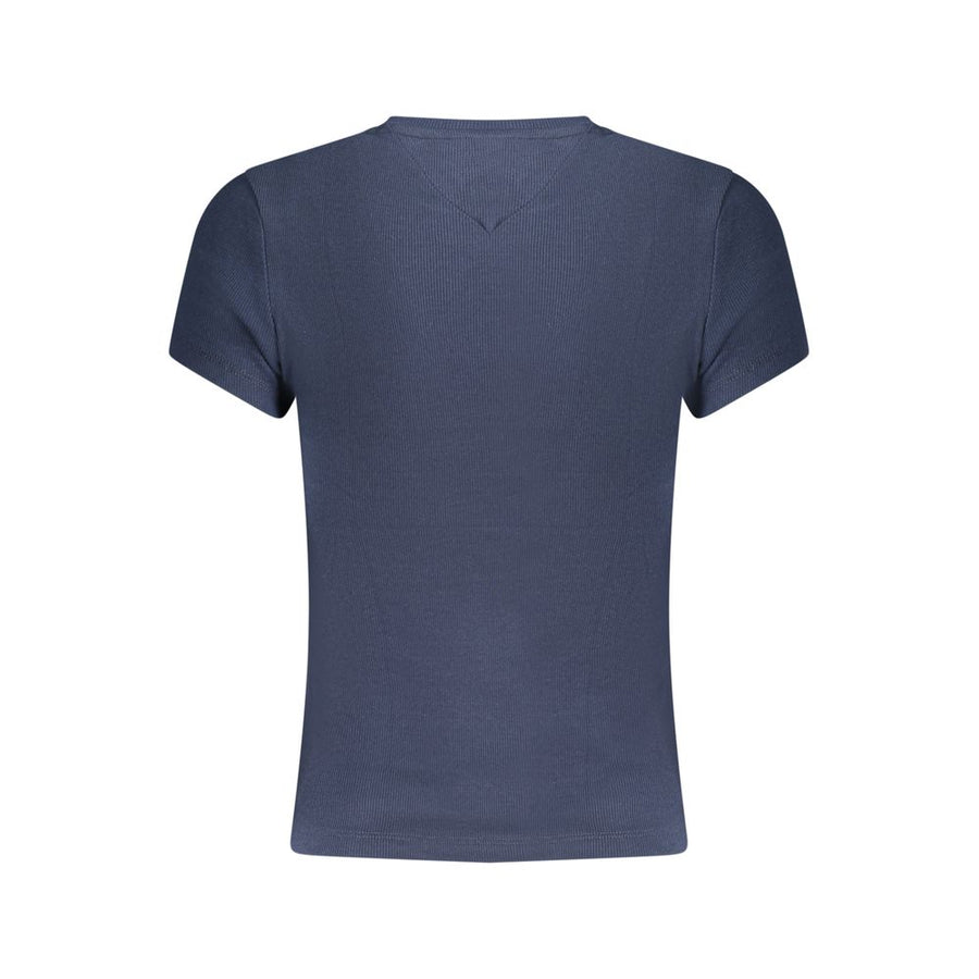 Tommy Hilfiger Women's Blue Cotton T-Shirt