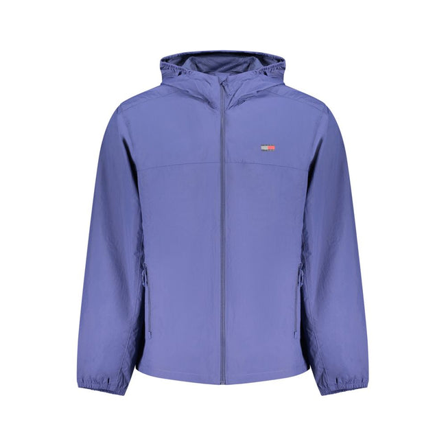 Tommy Hilfiger Blaue Herrenjacke aus Polyamid