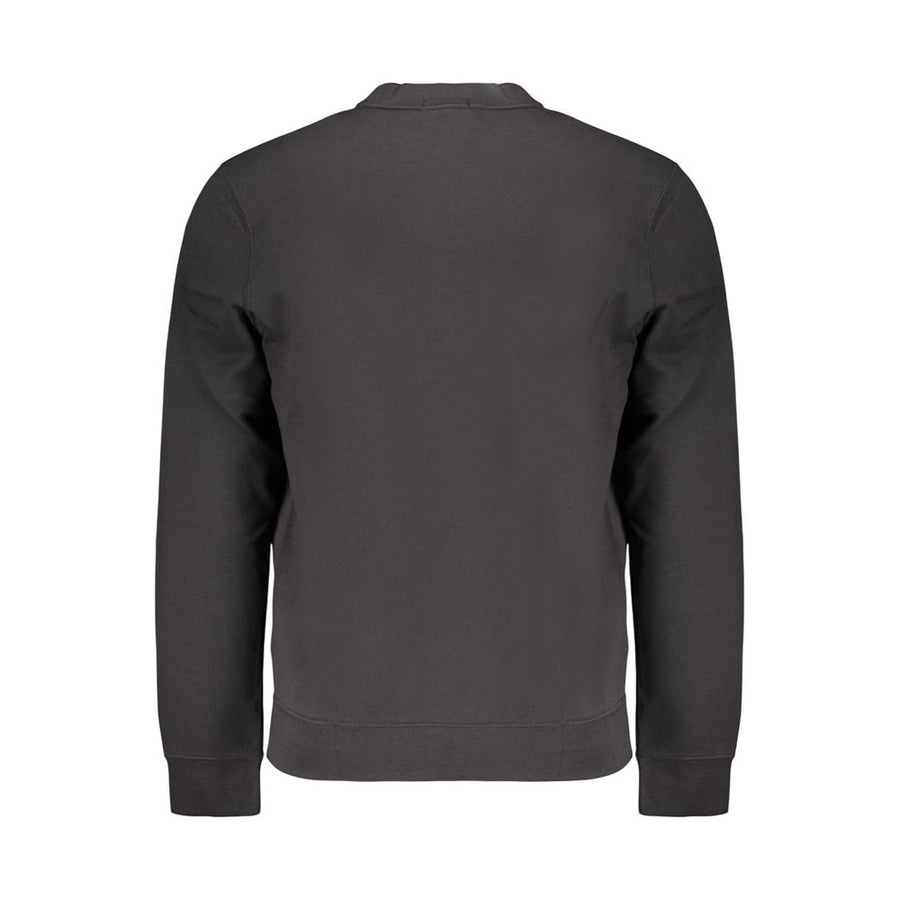 Calvin Klein Schwarzer Baumwoll-Herren-Sweatshirt